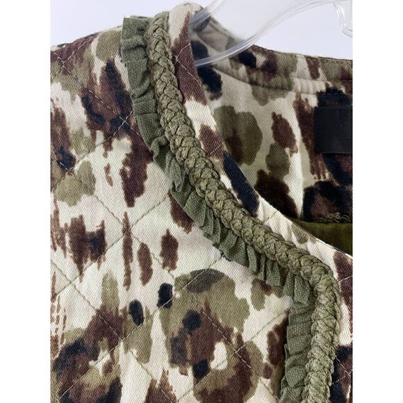 J Crew Quilted Lady Jacket in Cheetah Size XS - Picture 5 of 12